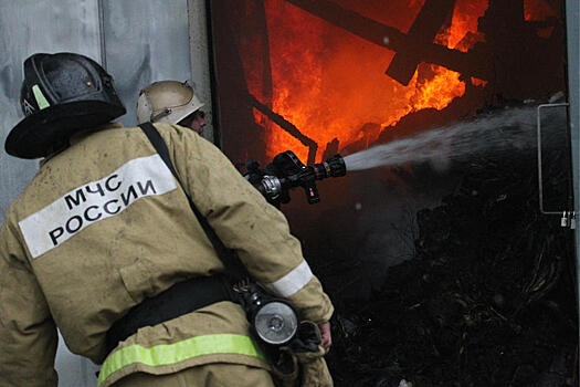 В Краснодаре на улице Фадеева сгорел частный дом