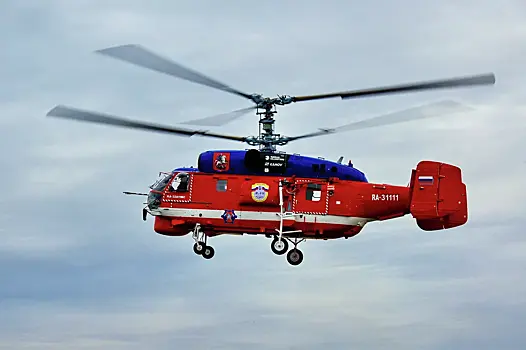 «Ростех» начал испытания модернизированного пожарного вертолета