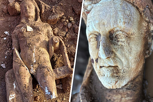 В римской канализации нашли древнюю статую Геркулеса