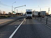 На трассе М-10 велосипедист попал под колёса фуры
