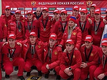 В Шереметьево встретили юниорскую сборную по хоккею