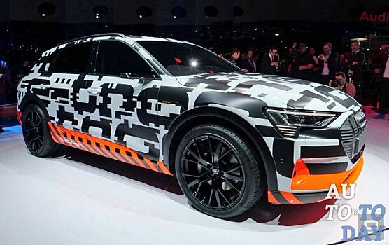 Электрический внедорожник Audi e-tron SUV предлагает запас хода в 400 километров