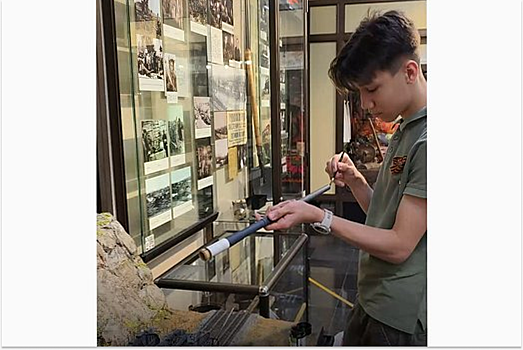 Уфимский ученик построил копию гигантской немецкой пушки «Дора»