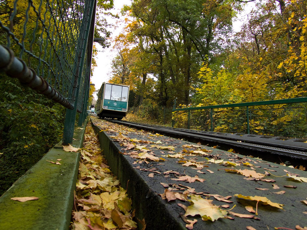 Петржинский фуникулер, Прага, Чешская республика