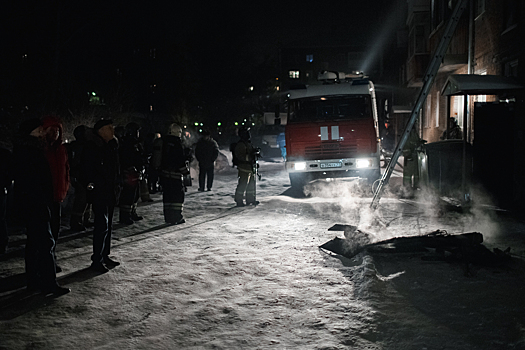 Неосторожный курильщик устроил пожар в Прокопьевске