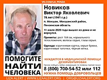 В Мокшане ищут 78-летнего Виктора Новикова