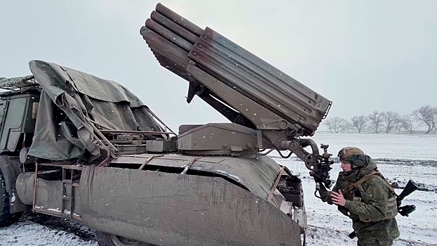 «Град» ликвидировал пехоту ВСУ в опорнике на Ореховском направлении