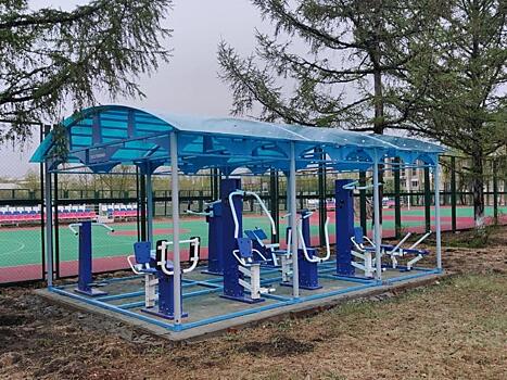 Уличные тренажеры с теневым навесом появятся в 20 районах Забайкалья