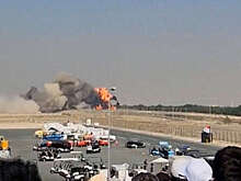 При крушении индийского истребителя Tejas на авиашоу в Дубае погиб пилот