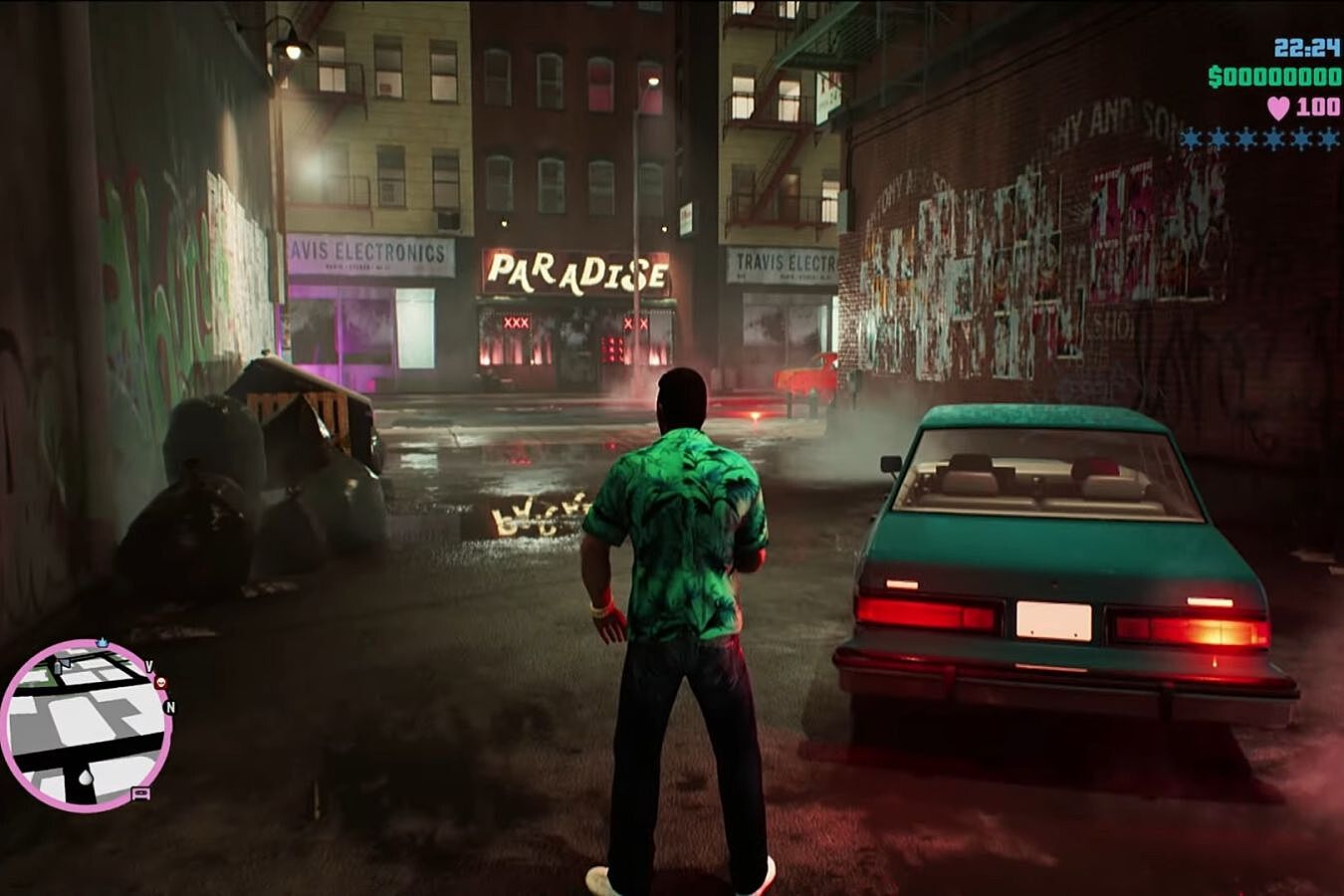 Фанаты показали ремейк GTA: Vice City на Unreal Engine 5