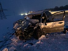 На трассе Оренбург-Самара столкнулись иномарка и Газель. Погиб один человек
