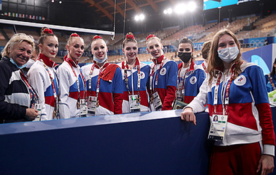 Полякова: сборная России по художественной гимнастике выступала в Токио с боевым настроем