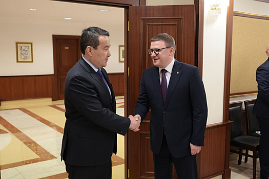 Челябинский губернатор провел переговоры об авиарейсах в Казахстан
