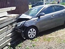 Пьяный водитель в Семеновском районе пострадал от наезда на бетонные столбы