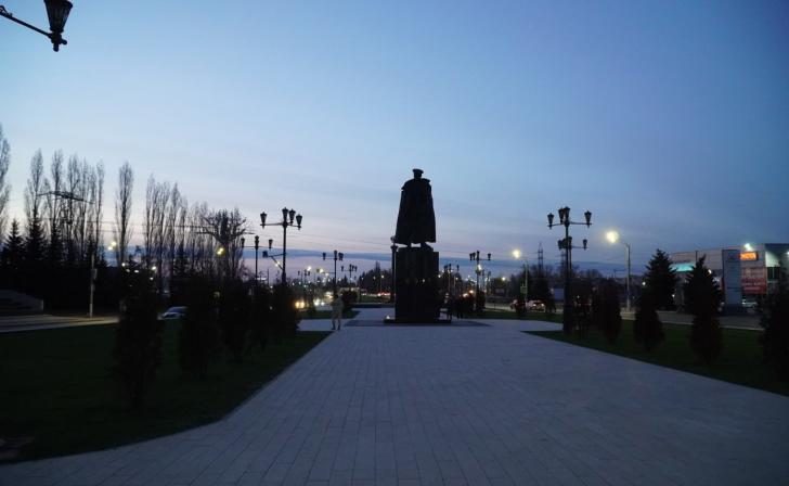 В Курске в парке «Патриот» до сих пор не восстановили освещение