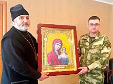 Копии Икон из Волгограда переданы в дар участникам спецоперации на Украине