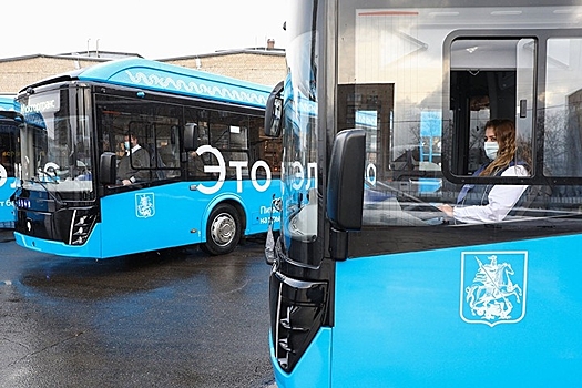 Электробусы вышли еще на два маршрута в столице