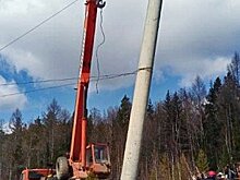 Ремонтные бригады «Облкоммунэнерго» завершают восстановительные работы на электросетях, пострадавших от непогоды