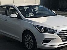 Замечен обновленный седан Hyundai Mistra