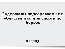 Задержаны подозреваемые в убийстве мастера спорта по борьбе