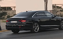 Новый Audi A8 практически избавился от маскировки