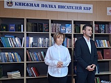 Первая на Северном Кавказе книжная полка местных писателей открылась в Нальчике