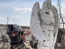 ЧВК "Вагнер" показали на видео своего ангела-хранителя в Бахмуте