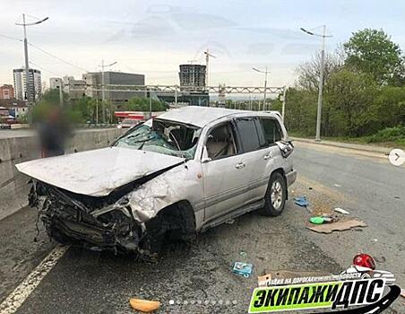 В пригороде Владивостока произошло жесткое ДТП