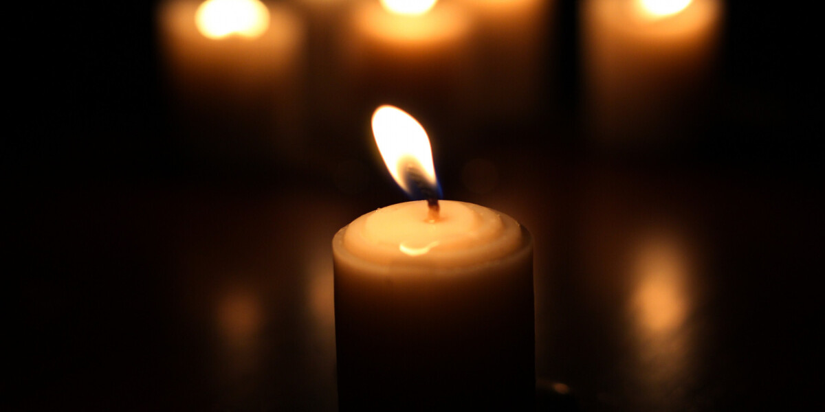 Волонтеры Петербурга зажгли свечи в память о жертвах трагедии в Подмосковье