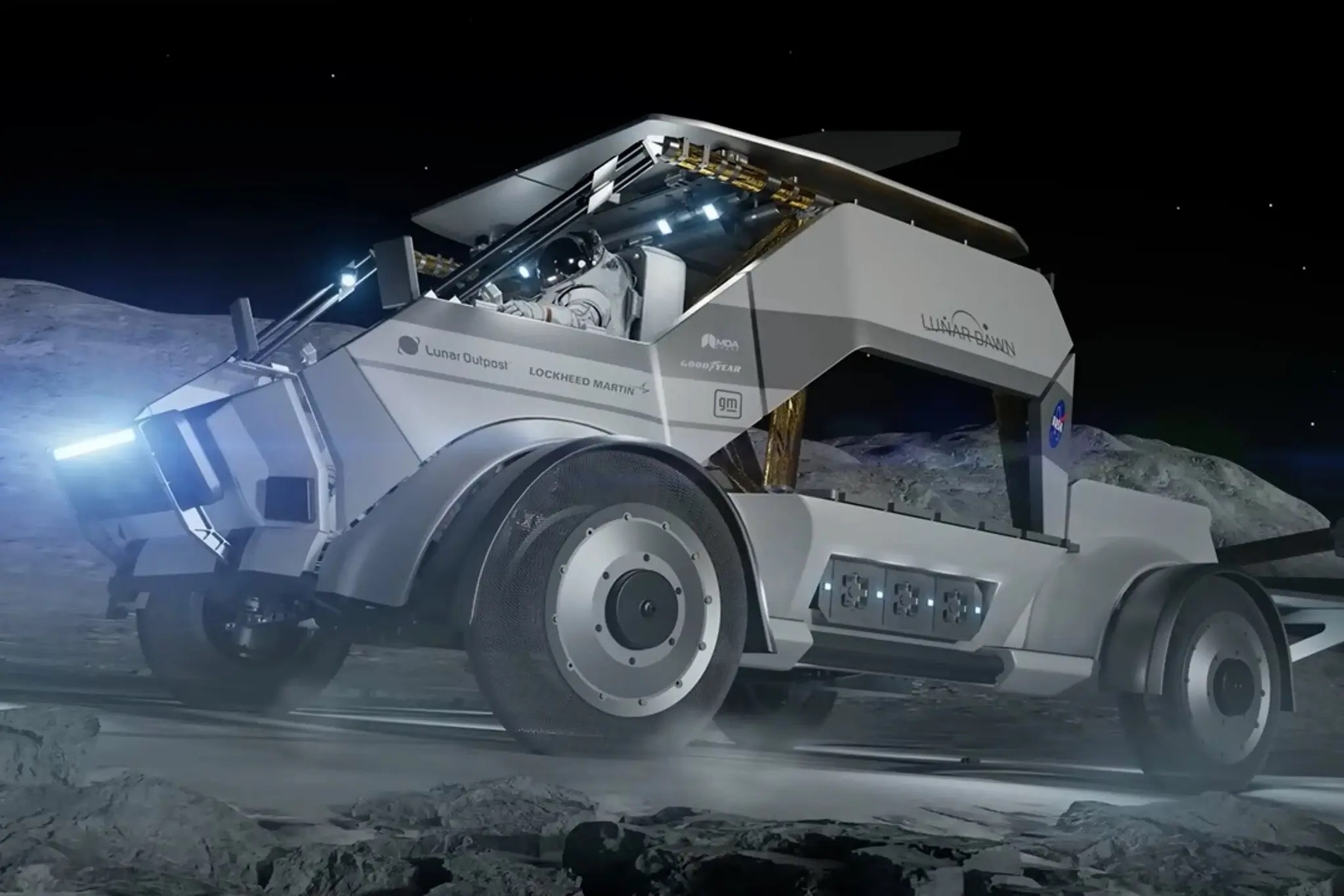 NASA заказало разработку багги для перемещения по Луне