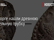 В Выборге нашли древнюю курительную трубку