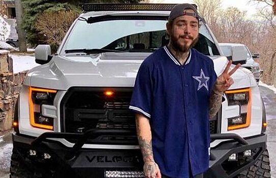 Рэпер Пост Малон стал обладателем Hennessey VelociRaptor 6x6