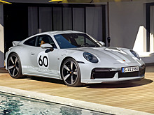 Компания Porsche представила самый мощный спорткар 911 Sport Classic 2023 года с механической КПП