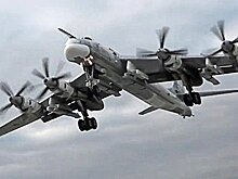 Ту-95МС восемь часов патрулировали воды Тихого океана