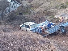 Ребенок пострадал при съезде автомобиля в кювет в Лысковском районе