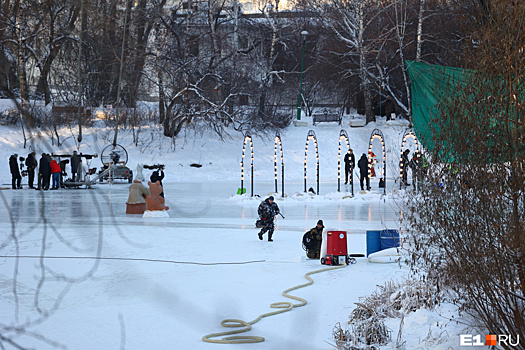 Харитоновский  парк в Екатеринбурге стал съемочной площадкой для создания фильма об Ирине Родниной