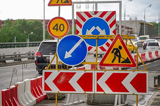 Движение на МКАД в районе Волоколамского шоссе ограничат с 4 июня