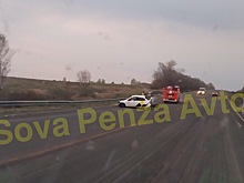 В результате ДТП под Пензой госпитализирован таксист