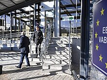 Пешеходный переход на границе Эстонии и России открыли после реконструкции