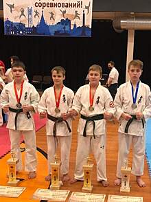 Пять золотых медалей привезли юные нижегородские каратисты из Ижевска