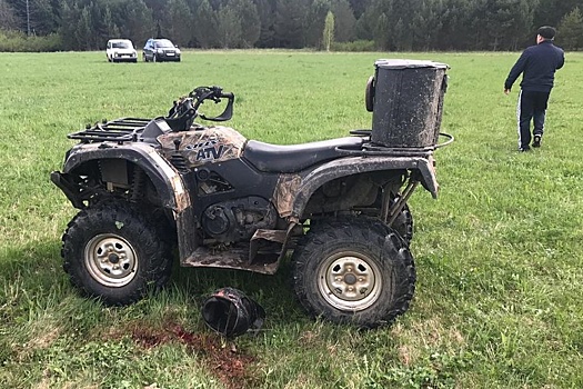 Екатеринбургский школьник разбился на квадроцикле на глазах у отца