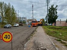 Стартовали работы по ремонту ул. Гагарина в Вологде