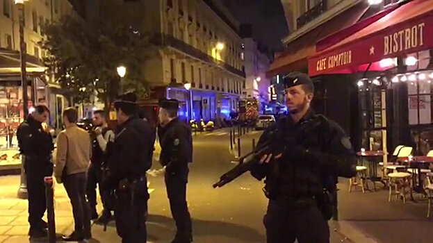 Резня в Париже: кадры с места ЧП