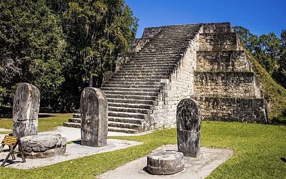 В Гватемале найдена игровая доска майя