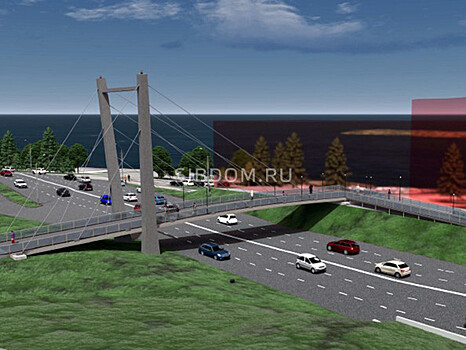 Алюминиевый пешеходный мост у БКЗ должны построить в 2021 году