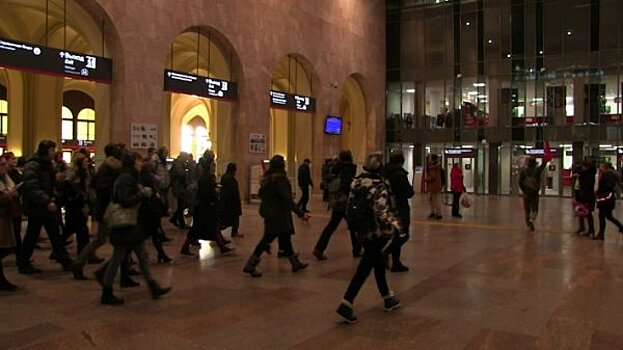 В Москве эвакуировали Ленинградский вокзал