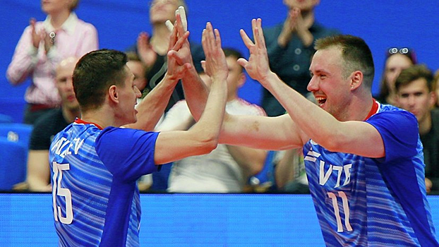Мужская сборная России вышла в полуфинал Универсиады в Неаполе
