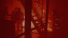 В Волгограде после падения беспилотника загорелся нефтеперерабатывающий завод