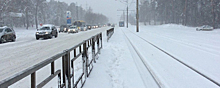 В Барнауле идёт снег: ГИБДД просит водителей быть осторожными