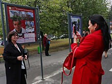 Звёздная аллея. У станции «Профсоюзная» установили стенды с портретами легенд ЮЗАО